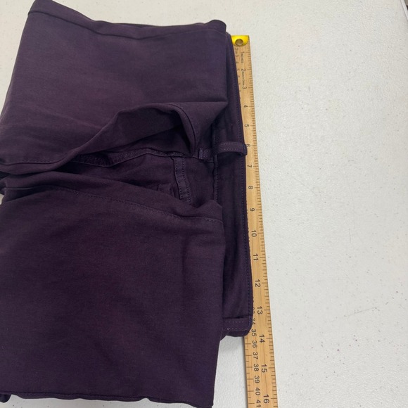 Just Black Denim Womens 28P Skinny Jeans Deep Purple Made in USA Petite Stretch - Picture 4 of 6